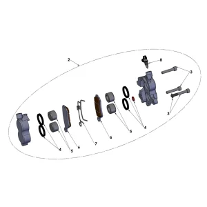 Cobra CX65_2025_Brake-Front-Caliper
