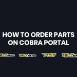 How to order parts on Cobra Portal